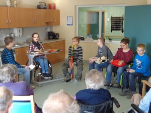 Auftritt im Plegeheim 1